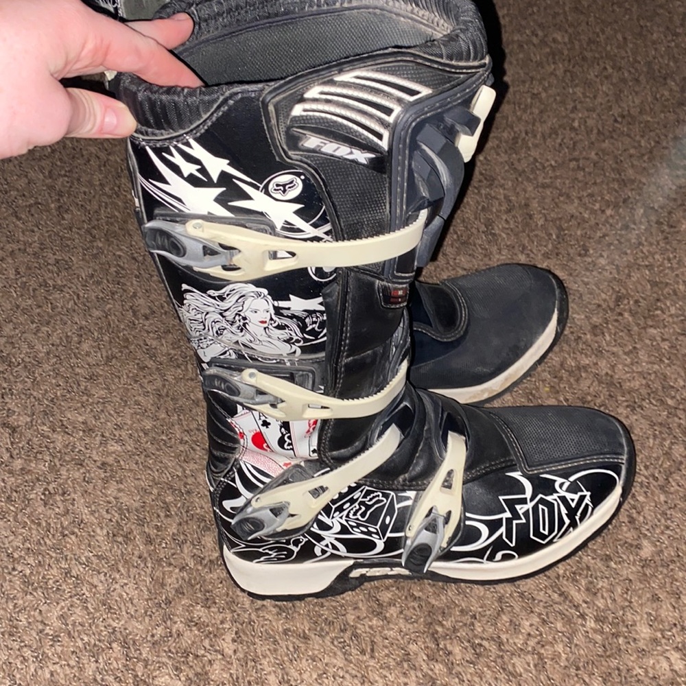 Mens motorcycle boots Sin City✨